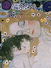Three Ages of Woman - Mother and Child (detail III) by Gustav Klimt